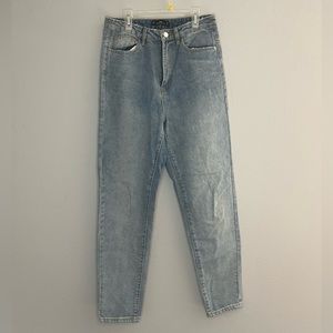 Misguided Straight Leg Jean